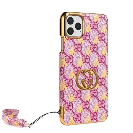 ブランドグッチ/Gucciチェーン付きアイフォン16スマホケース ファッショングッチシンプルカップルiPhone16 Pro Maxケース Gucci人気可愛い安いブランドスマホケース専門店cabayacase