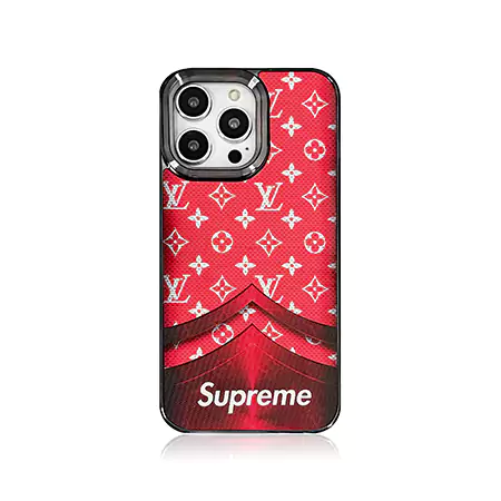 ブランドシュプリーム/SupremeレッドiPhone14スマホケース  iPhone15ブランドシュプリーム/Supremeシンプル薄いケース シュプリーム/Supremeレッド個性的iPhone13ケース専門店cabayacase