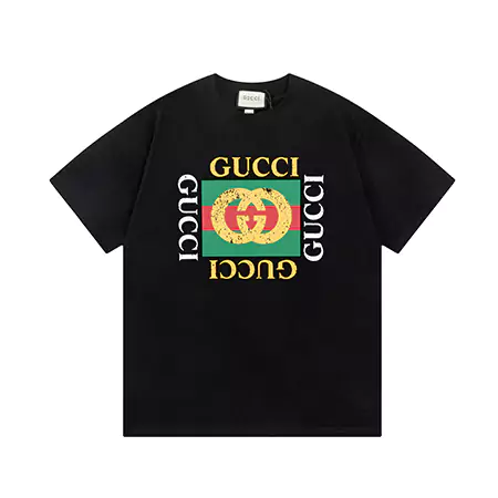 GUCCI Tシャツ240g高級コットン使用メンズ Tシャツ/レディース Tシャツ コットン Tシャツヘビーウェイトメンズ/レディース Tシャツ