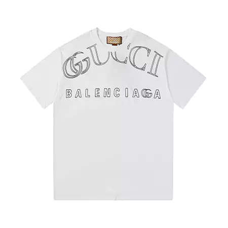 GUCCIグッチ×バレンシアガ Tシャツ|コラボ限定デザイン レンシアガ グッチ Tシャツ グッチ Tシャツメンズ Tシャツ