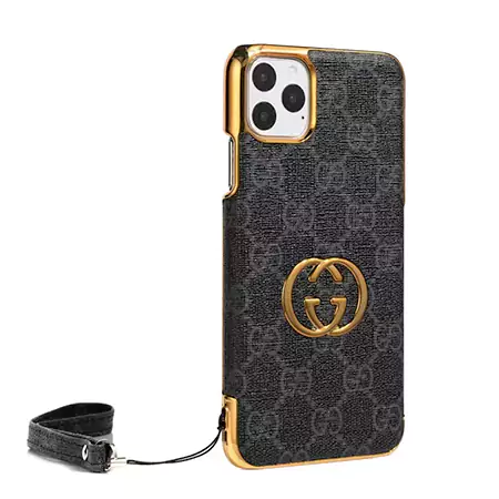 ブランドグッチ/Gucciチェーン付きアイフォン16スマホケース ファッショングッチシンプルカップルiPhone16 Pro Maxケース Gucci人気可愛い安いブランドスマホケース専門店cabayacase