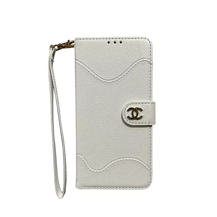 ブランドシャネル Chanel 本革手帳型スマホケース シンプルシャネル財布背面卡槽ケース ビジネスシャネルストラップ付きケース専門店cabayacase