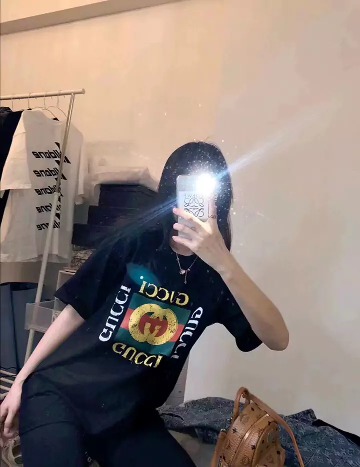 GUCCI Tシャツ240g高級コットン使用メンズ Tシャツ/レディース Tシャツ コットン Tシャツヘビーウェイトメンズ/レディース Tシャツ