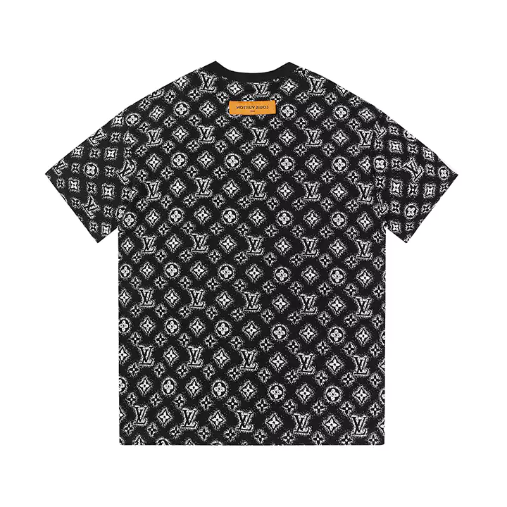 ルイヴィトンLV Tシャツプリントルイヴィトン Tシャツ メンズ/レディースブラック/ホワイト