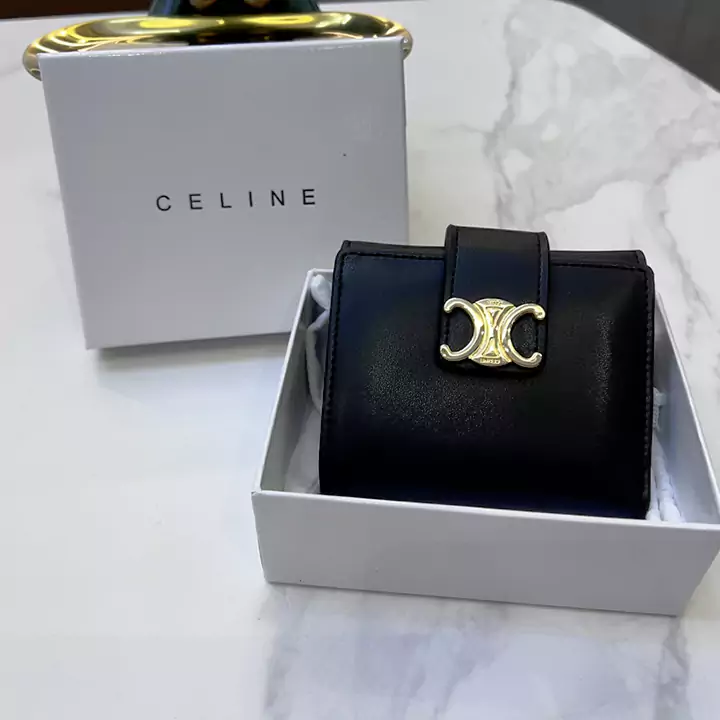 ブランド セリーヌ/Celineバラック財布 Celineショート折り畳みバックル財布専門店cabayacase