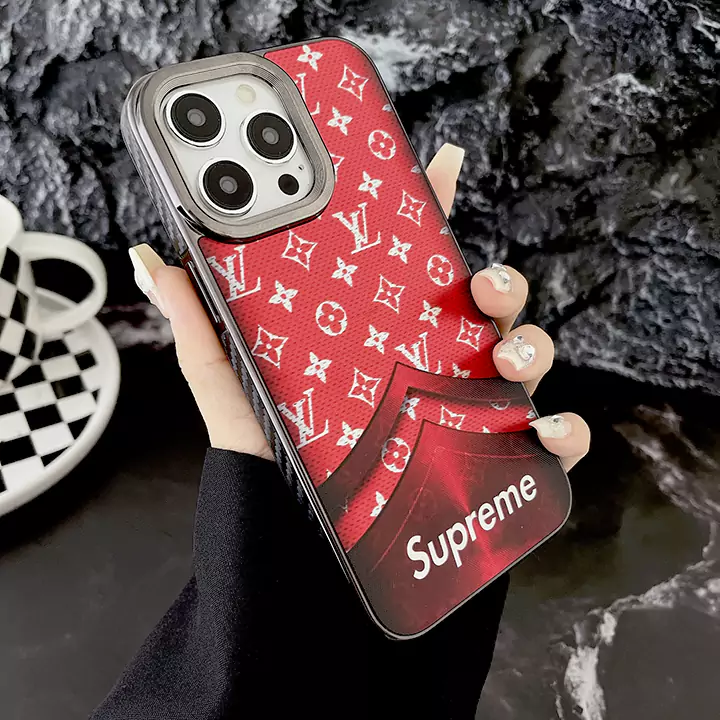 ブランドシュプリーム/SupremeレッドiPhone14スマホケース  iPhone15ブランドシュプリーム/Supremeシンプル薄いケース シュプリーム/Supremeレッド個性的iPhone13ケース専門店cabayacase