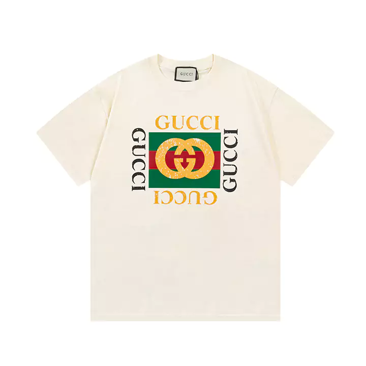 GUCCI Tシャツ240g高級コットン使用メンズ Tシャツ/レディース Tシャツ コットン Tシャツヘビーウェイトメンズ/レディース Tシャツ