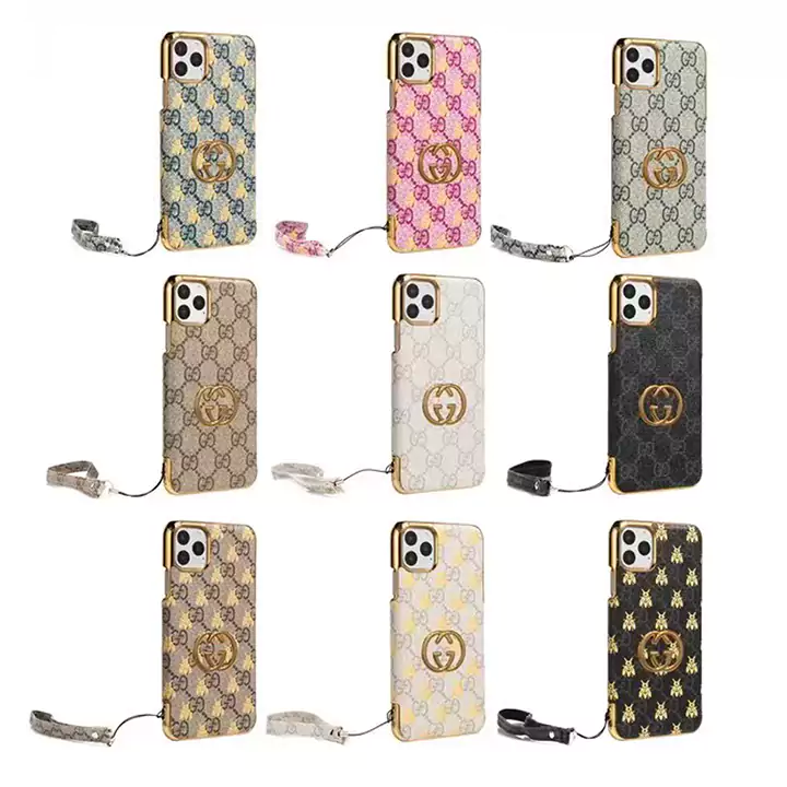 ブランドグッチ/Gucciチェーン付きアイフォン16スマホケース ファッショングッチシンプルカップルiPhone16 Pro Maxケース Gucci人気可愛い安いブランドスマホケース専門店cabayacase