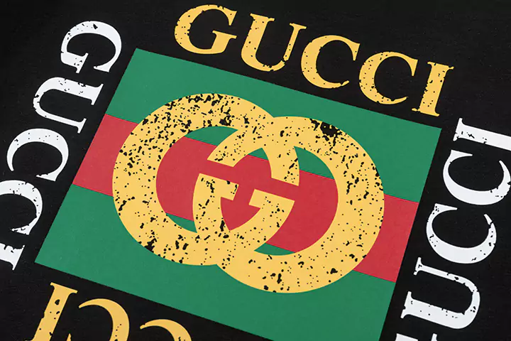 GUCCI Tシャツ240g高級コットン使用メンズ Tシャツ/レディース Tシャツ コットン Tシャツヘビーウェイトメンズ/レディース Tシャツ